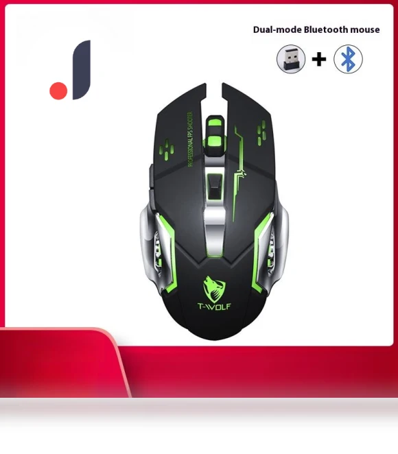 Rechargeable Wireless Bluetooth Mouse — Mouse Pads, Uav parts center