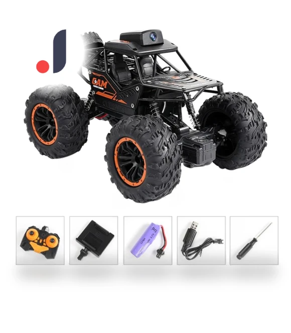 Remote Control Car with Wi-Fi Camera — Remote Control Cars, Titanium