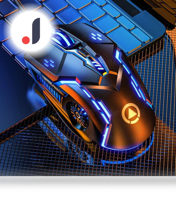 Silent Wired Gaming Mouse with Backlight — Mouse Pads, SwiftNex