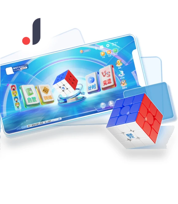 Smart Cube without Stickers 3x3 — Puzzles, Japan Zen Mall