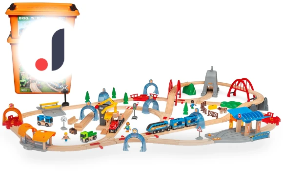 Smart Tech Sound Action Tunnel DX Set — Pretend Play, BRIO WORLD