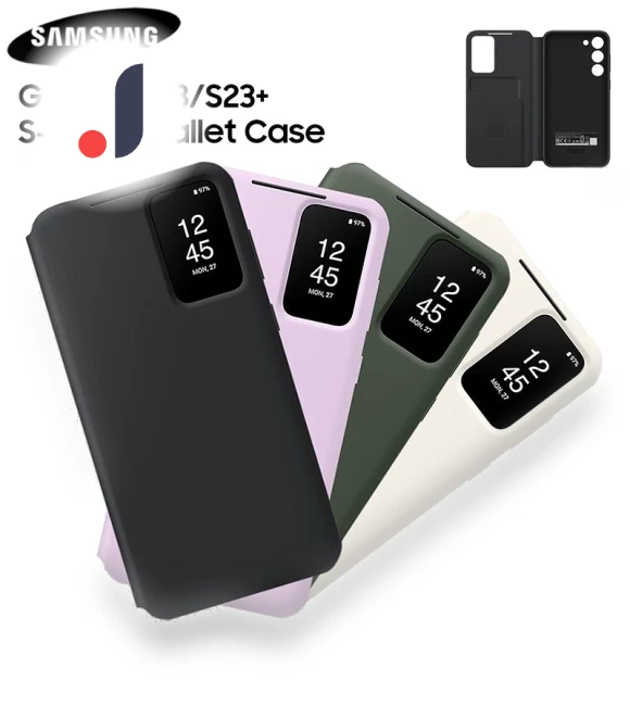 Smart View Wallet Case — Phone Accessories, Samsung