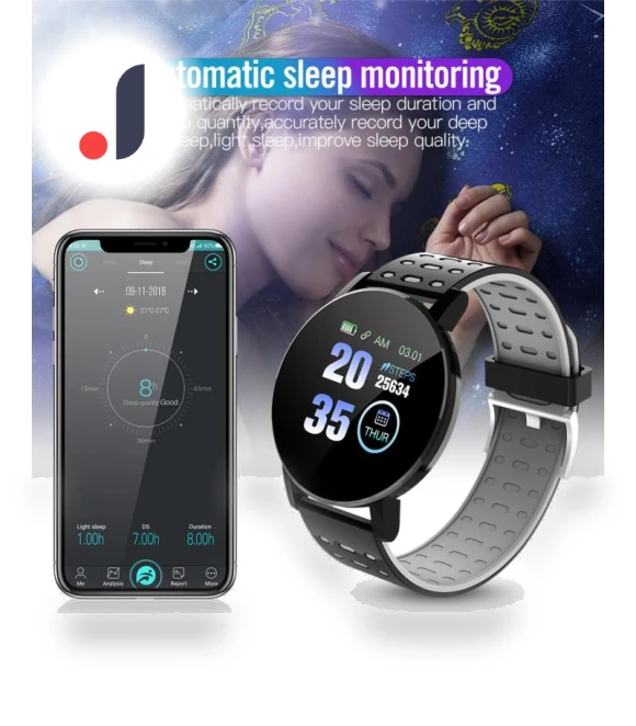 Smart Watch with Blood Pressure Monitor — Smartwatches, minmin005
