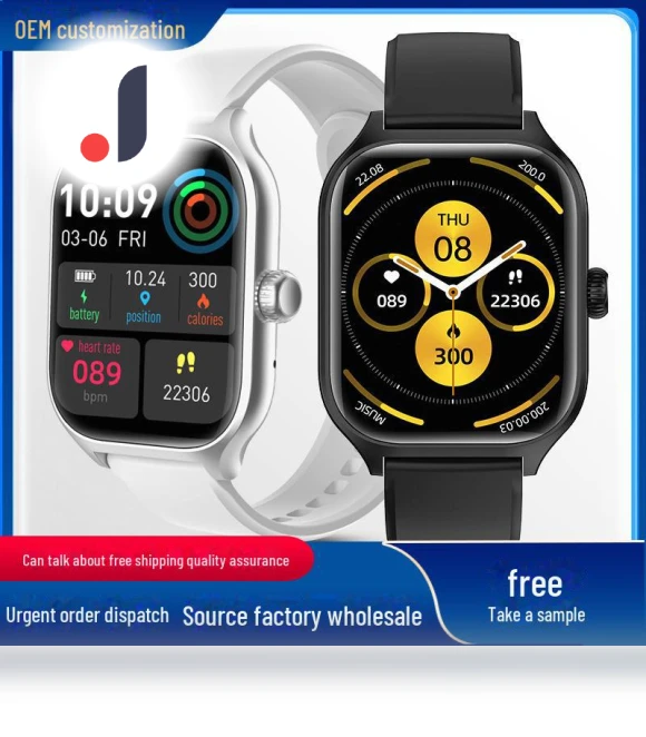 Smart Watch with Bluetooth Calling, Health Monitoring, Heart Rate, and Exercise Tracking — Smartwatches, StrideBox