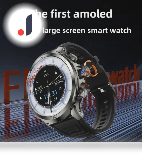Smart Watch with HD Display and SIM Slot — Smartwatches, Shoes Arena