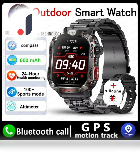 Smart Watch with LED Banknote Detector — Smartwatches, Take One