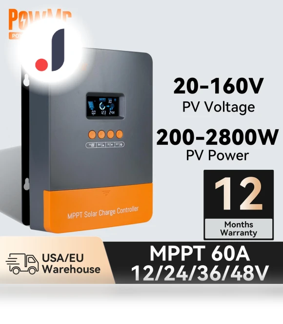 Solar Charge Controller — Power Management, PowMr