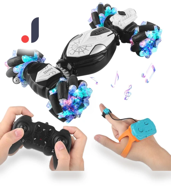 Stunt Car 2.4G Remote Control Cars — Interactive Figures & Robots, HUI NA TOYS