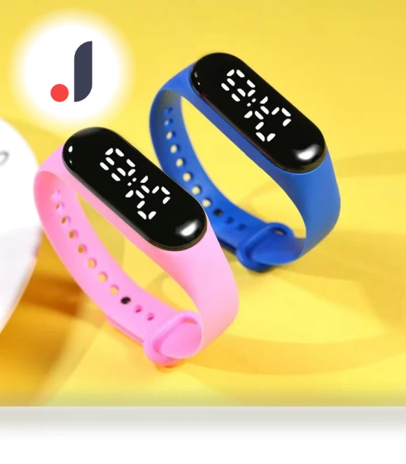 Waterproof LED Touch Bracelet Watch — Timepieces, Apex Gear