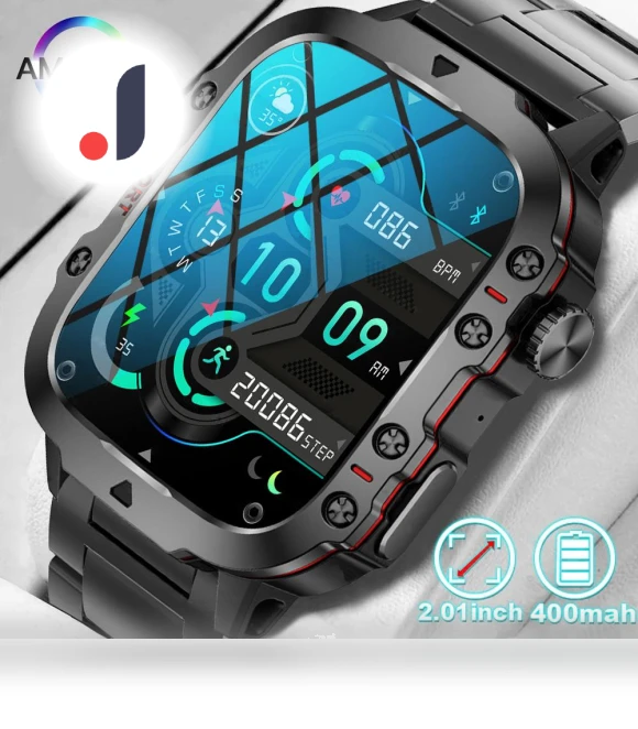 1.96-inch Screen Smart Watch — Smartwatches, Lucky Start