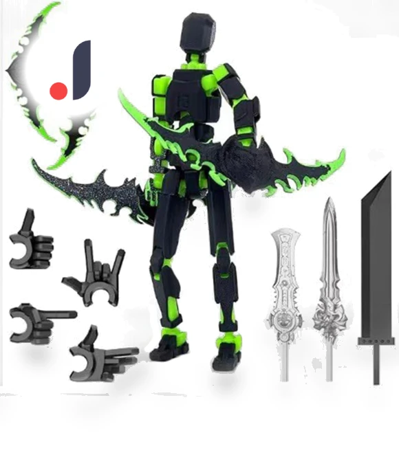 3D Printed Titan Robot Mobile Doll Set — Collectible Statues, DONOTTAG