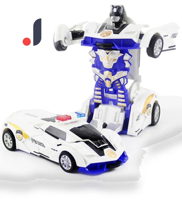 Automatic Transformer Robot with One Key — Interactive Figures & Robots, Bai Fen Bai Toys