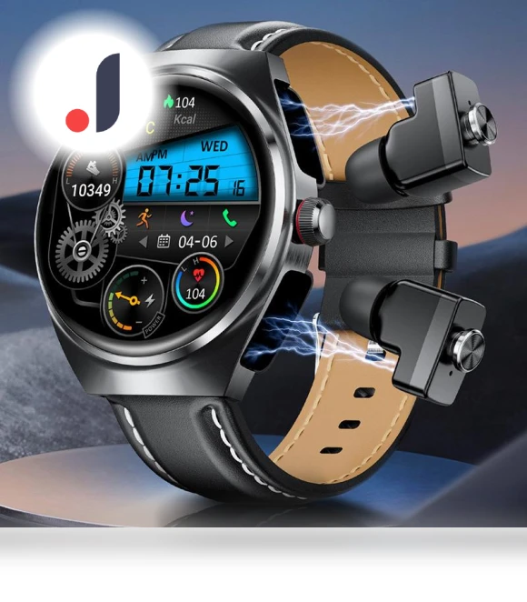 Bluetooth Dual Call Music Health Sports Headset Watch — Smartwatches, SCIONE