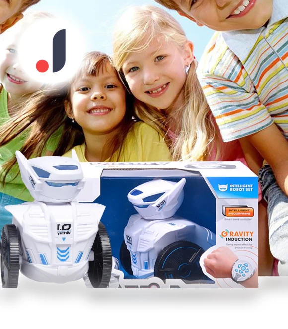 Car Robot with Remote Control — Interactive Figures & Robots, ZuiBaDuDu