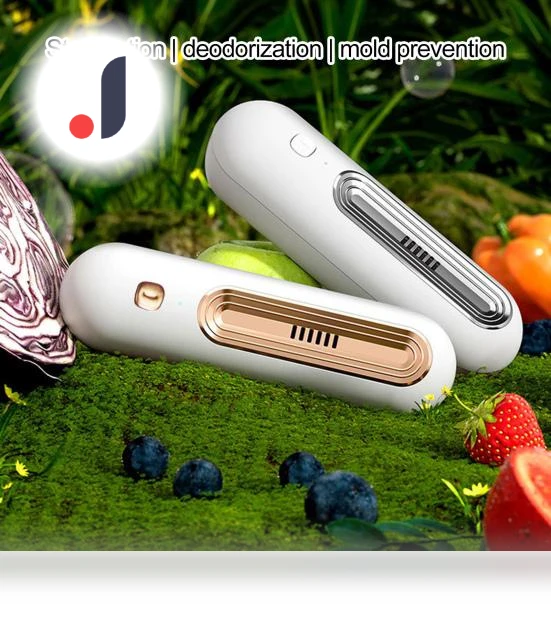 Compact Rechargeable Ozone Generator Deodorizer — Mini Fridges, Enjoy Smart Home