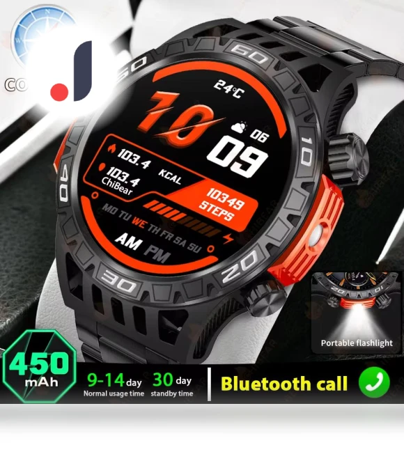 Compass Men's Smart Watch — Sport Watches, Zodvboz