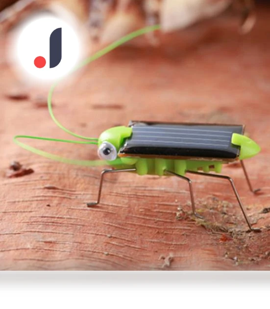 Creative Fun Solar-Powered Robot Insect — Solar Power, Toy
