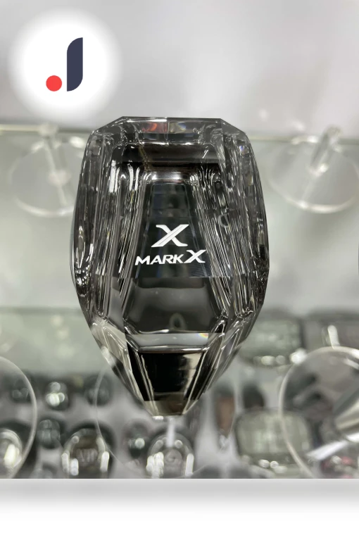 Crystal Upgrade LED Illumination Touch Sensor Gear Shift Knob — Shift Light, SAMURAI STYLE