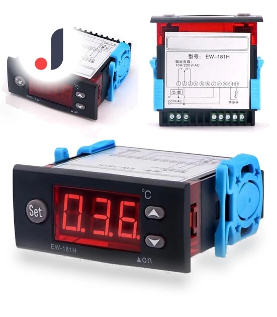 Digital Display Smart Thermostat Temperature Controller — Home Climate Control, Stationeries