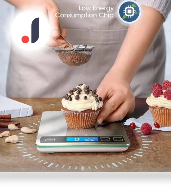 Digital Food Scale — Precision Weighing Solutions, Household Adornment