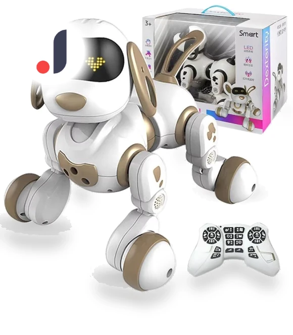 Educational RC Robot Smart Pet Dog — Interactive Animal Companions, LYZRC
