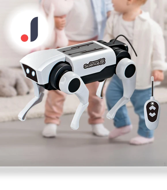 Electric Mechanical Robot Toy for Dogs — Interactive Animal Companions, baby and kids