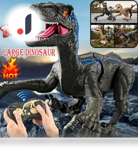 Electric Remote Control Dinosaur Robot Toy — Interactive Figures & Robots, boho berry