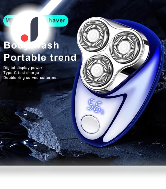 Electric Shaver with Digital Display — Grooming Essentials, Enjoy Smart Home