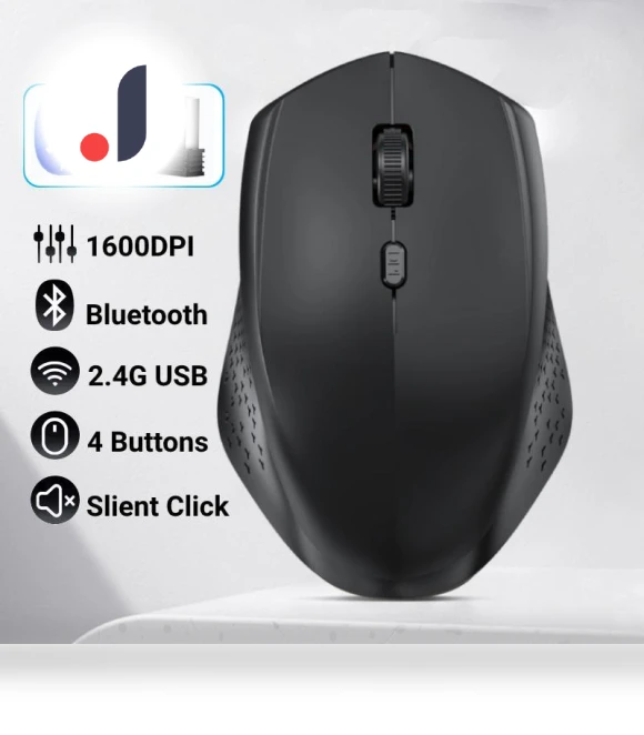 Ergonomic Wireless Mouse — Mouse Pads, Meiteai-All