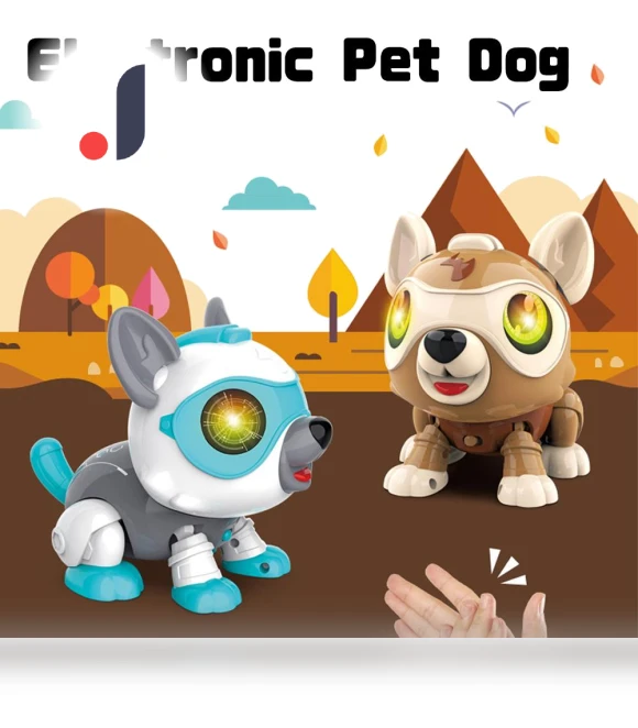 Interactive Walking Toy for Puppies — Interactive Animal Companions, TOMTOP JMS