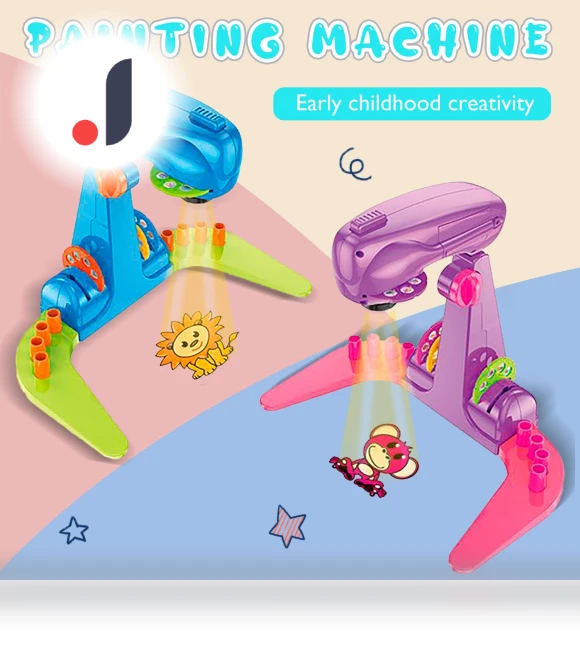 Kids Smart Projector Drawing Learning Machine — Drawing Boards, Muhayund