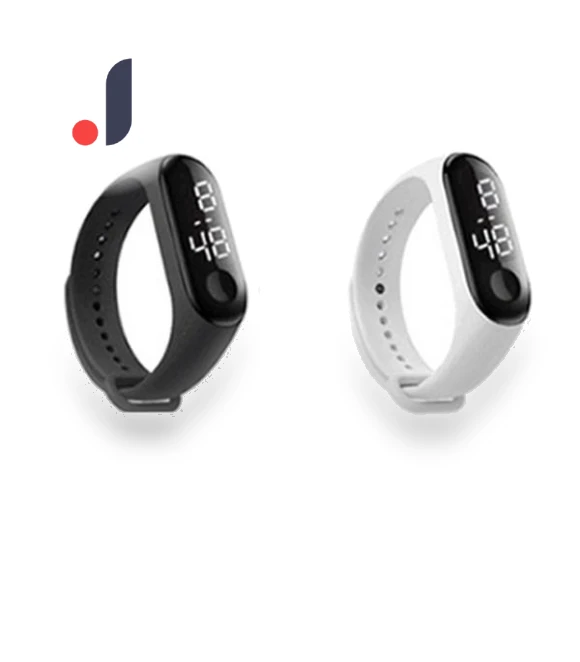 LED Touch Sport Fashion Wrist Watch with Silicone Strap — Men's Timepieces, Sense of Time