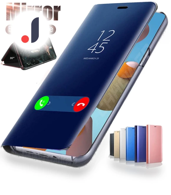 Luxury Smart Mirror Flip Cover — Screen Protectors, CH