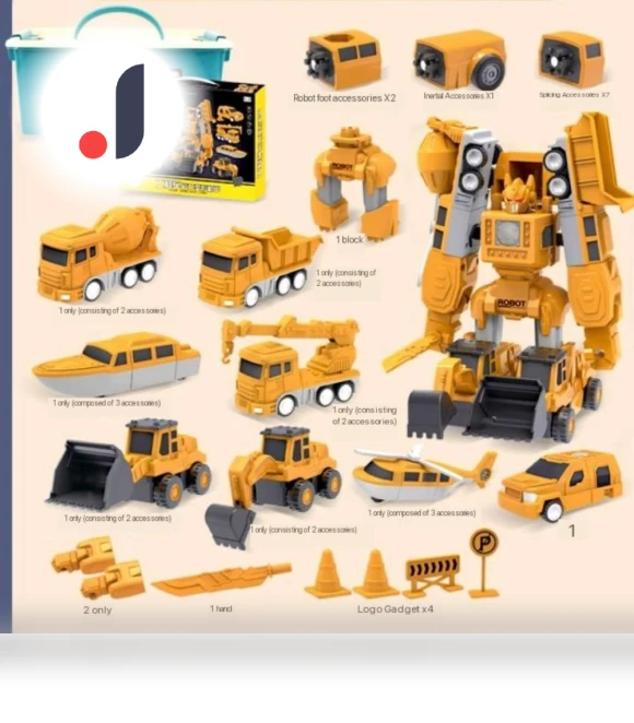 Magnetic Deformation Robot — Construction Kits, ZhenDuo Toy