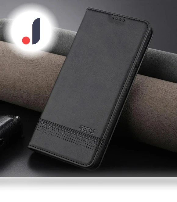 Magnetic Leather Wallet Flip Case — Flip Cases, hengbo-Cases
