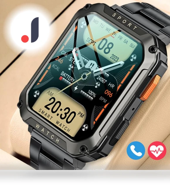 Military Bluetooth Smart Watch — Wearable Accessories, SACOSDING