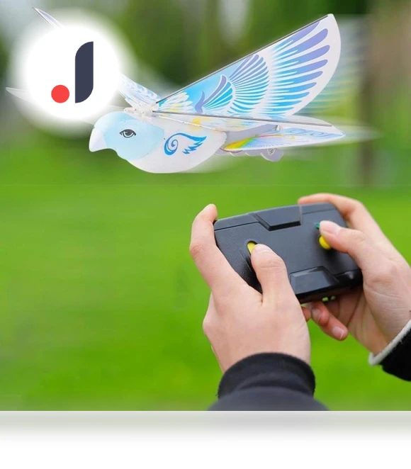 Mini Radio-Controlled Drone with Flying Birds — Flying Toys, JIKEFUN RC Toy