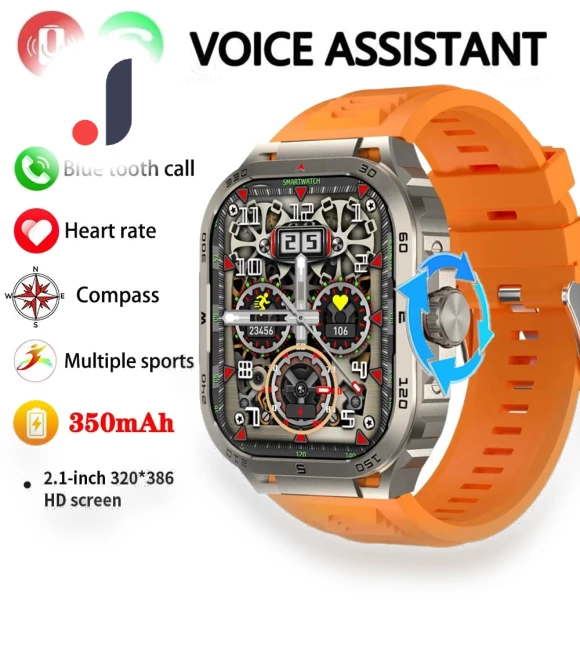 Outdoor Fitness Smartwatch — Smartwatches, SACOSDING