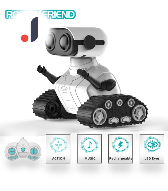 Rechargeable Remote Control Robot Toy — Interactive Figures & Robots, LYZRC