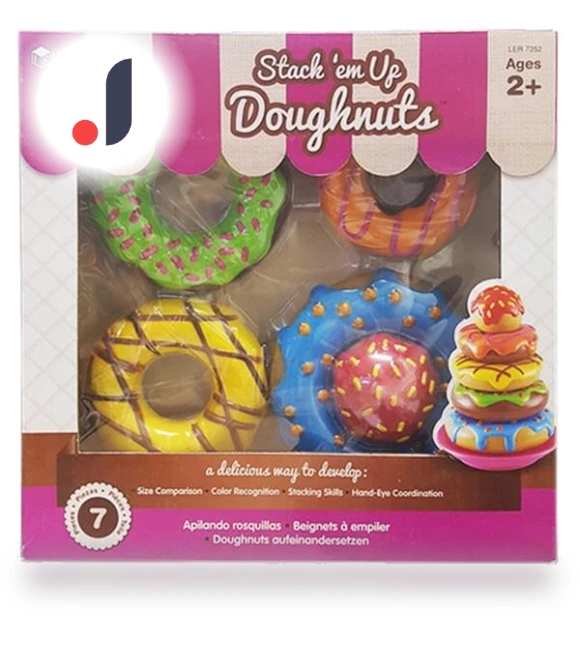 Smart Cookie Donut Stacking — Stacking Blocks, Board M Factory