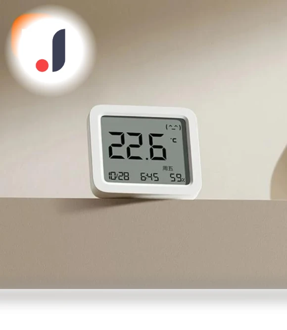Smart LCD Bluetooth Thermometer — Home Climate Control, Xiaomi