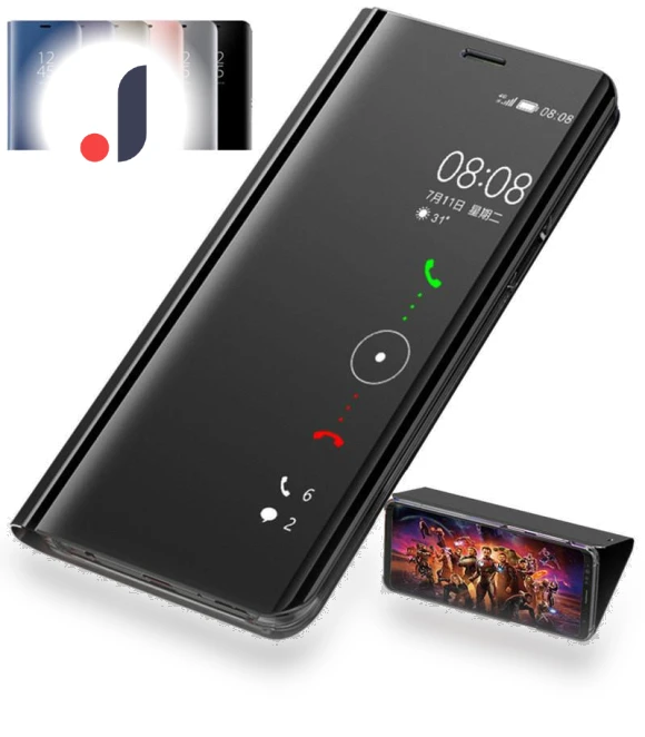 Smart Mirror Magnetic Flip Phone Case — Basic Cases, case-A1