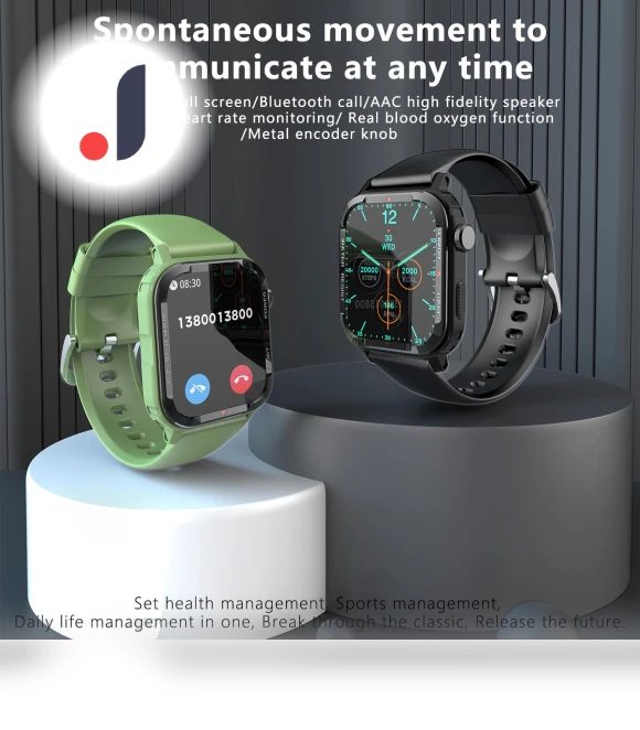 Smart Watch with Bluetooth Calling — Smartwatches, QGeeM
