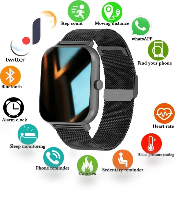 Smart Watch with Large Screen — Smartwatches, LIGE