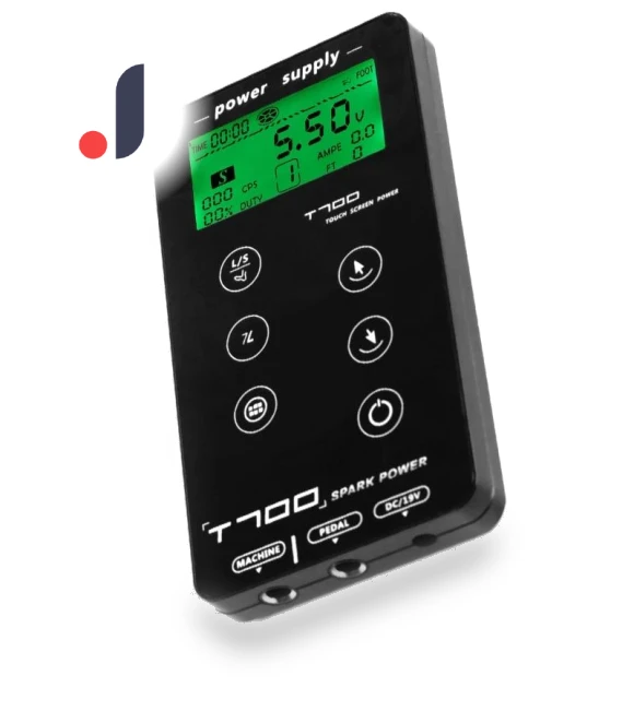 Tattoo Power Supply with Touch Screen — Inks, Qink