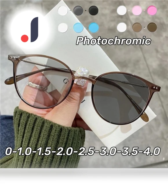 Vintage Photochromic Glasses for Nearsightedness — Smart Glasses, Fashion Maker 5