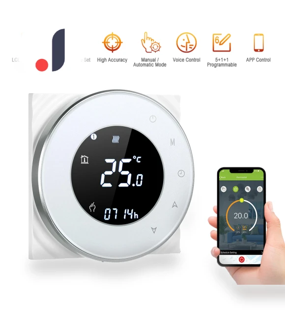 Wi-Fi Smart Thermostat — Home Climate Control, Koogeelife