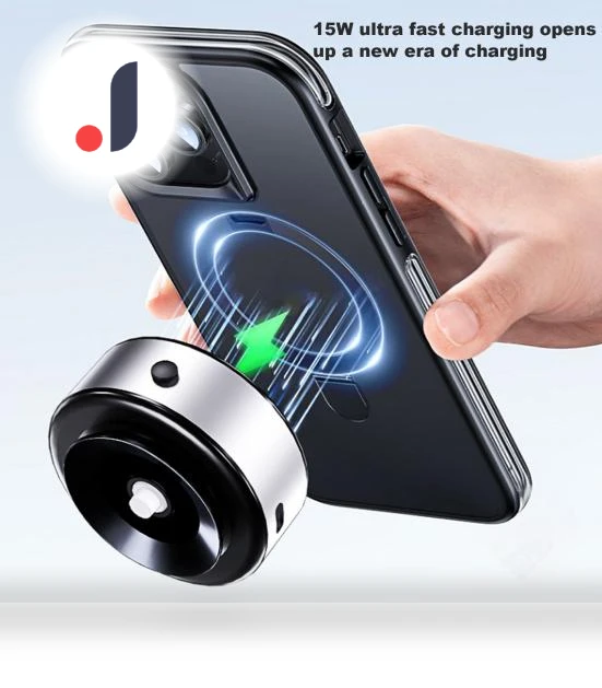 Wireless Car Charger with Powerful Vacuum Phone Holder — Phone Accessories, SEOBIOG