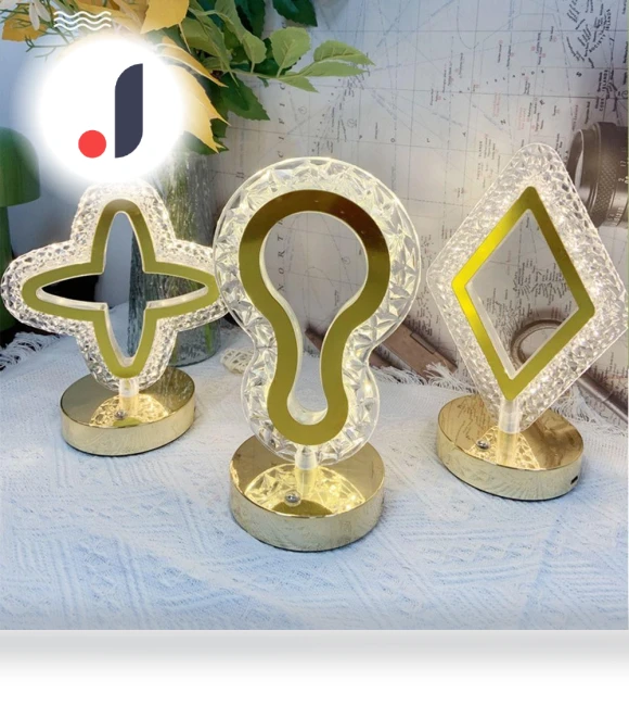 Wireless LED Atmosphere Lamp with Touch Control — Desk & Table Lighting, OIUnxmhy45