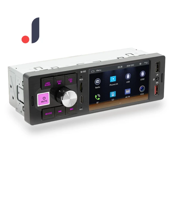 1 Din 4 Touchscreen Car MP5 Player — Stereo Receivers, Auto Launcher